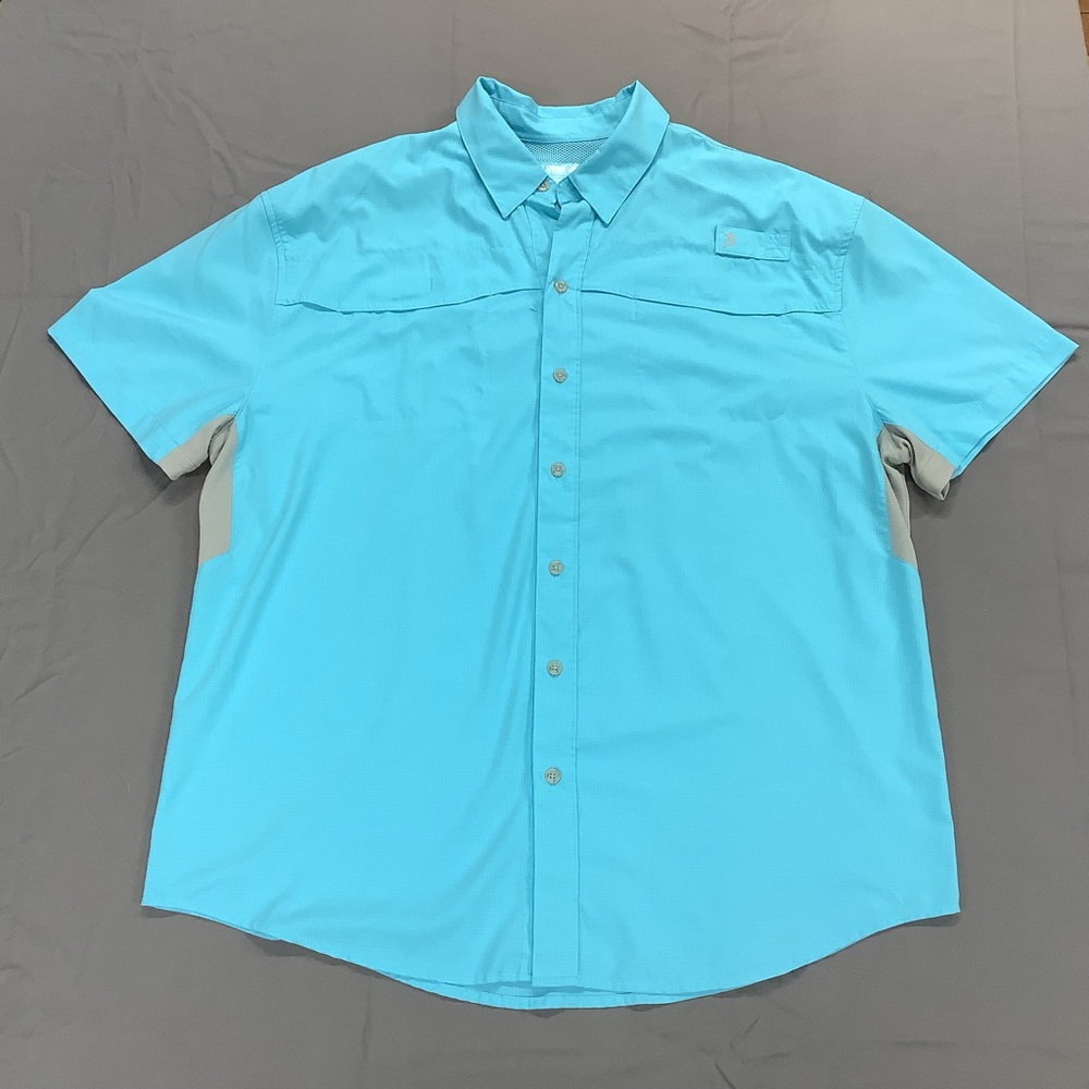 Reel Legends Light Blue Button Down Shirt